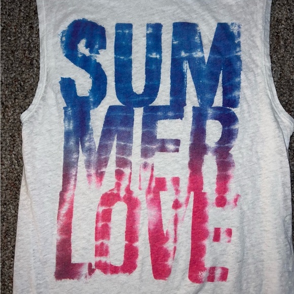 AEO Muscle tank SUMMER LOVE Med​ - Picture 6 of 6